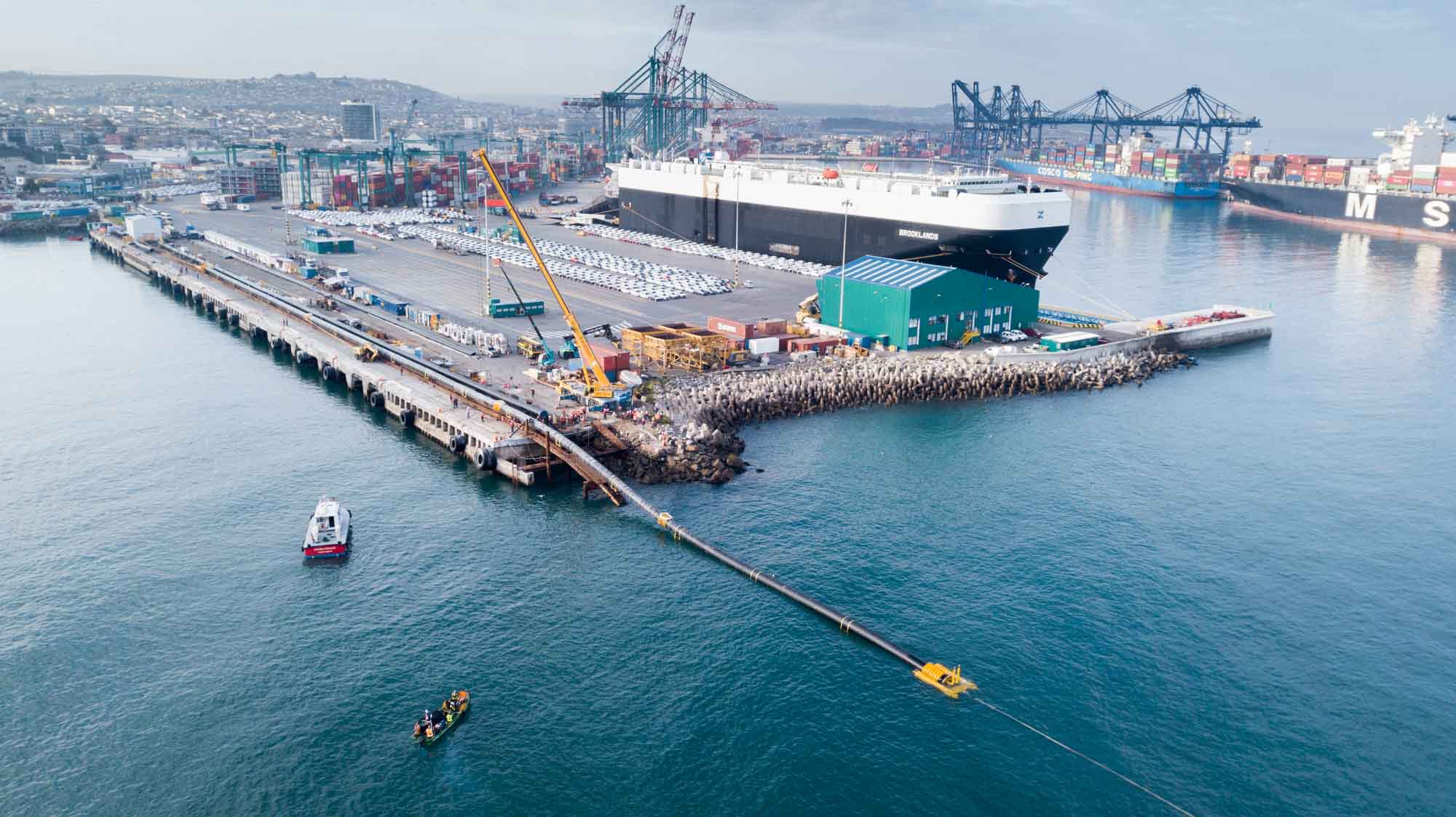 emisario submarino cañeria belfi san antonio